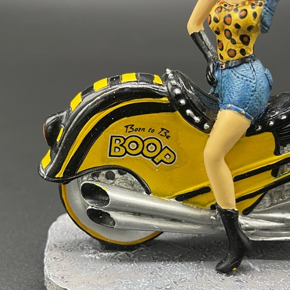 Bradford Exchange Betty Boop Born to Ride Collection Born to be Boop Figurine - Picture 3 of 15